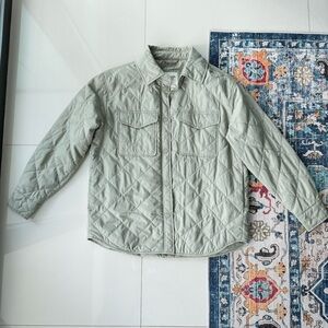 A&F Quilted Shacket